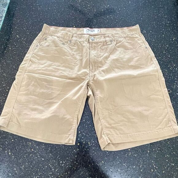 Mountain Khakis LODO shorts, Slim Fit. Khaki. Size 38. - Picture 9 of 9
